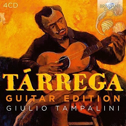 the album cover for Giulio Tampalini - T&aacute;rrega: Guitar Edition
