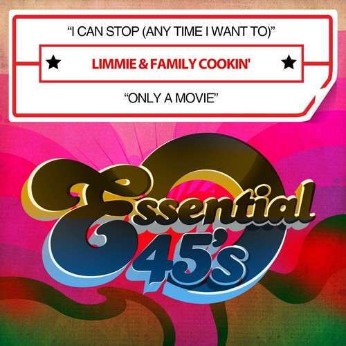 the album cover for Limmie - I Can Stop (Any Time I Want To) / Only A Movie [Digital 45]