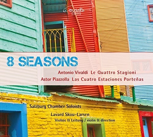 the album cover for Piazzolla / Salzburg Chamber Soloists - 8 Seasons