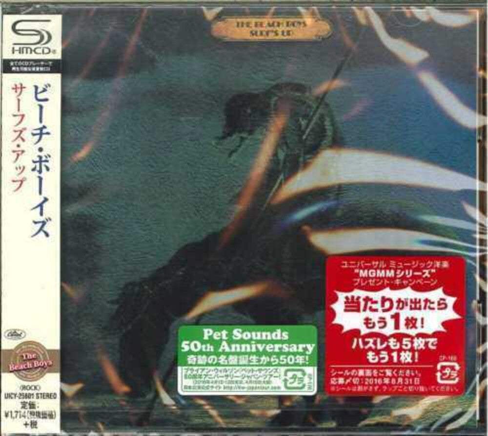 the album cover for The Beach Boys - Surf's Up (SHM-CD)