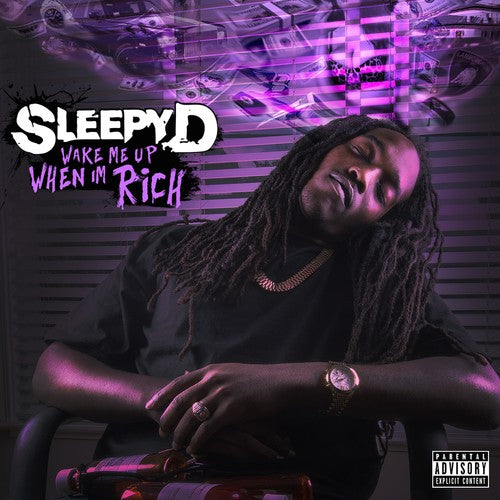 the album cover for Sleepy D - Wake Me When I'm Rich [Digipak]