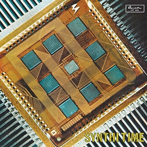 the album cover for Piero Umiliani - Synthi Time