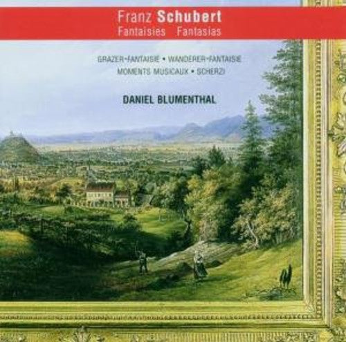 the album cover for Daniel Blumenthal - Wanderer Fantasie D 760