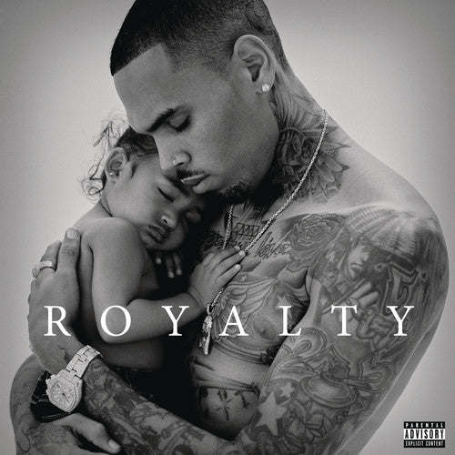 the album cover for Chris Brown - Royalty