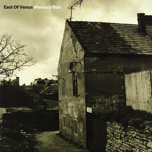 the album cover for East Of Venus - Memory Box [Clear Vinyl]