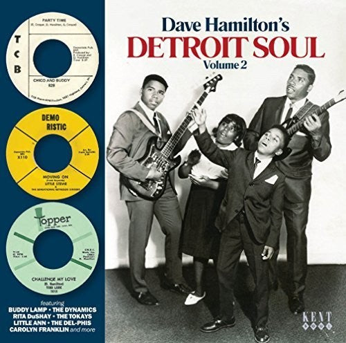 the album cover for Dave Hamiltons Detroit Soul / Various Uk - Dave Hamilton'S Detroit Soul / Various