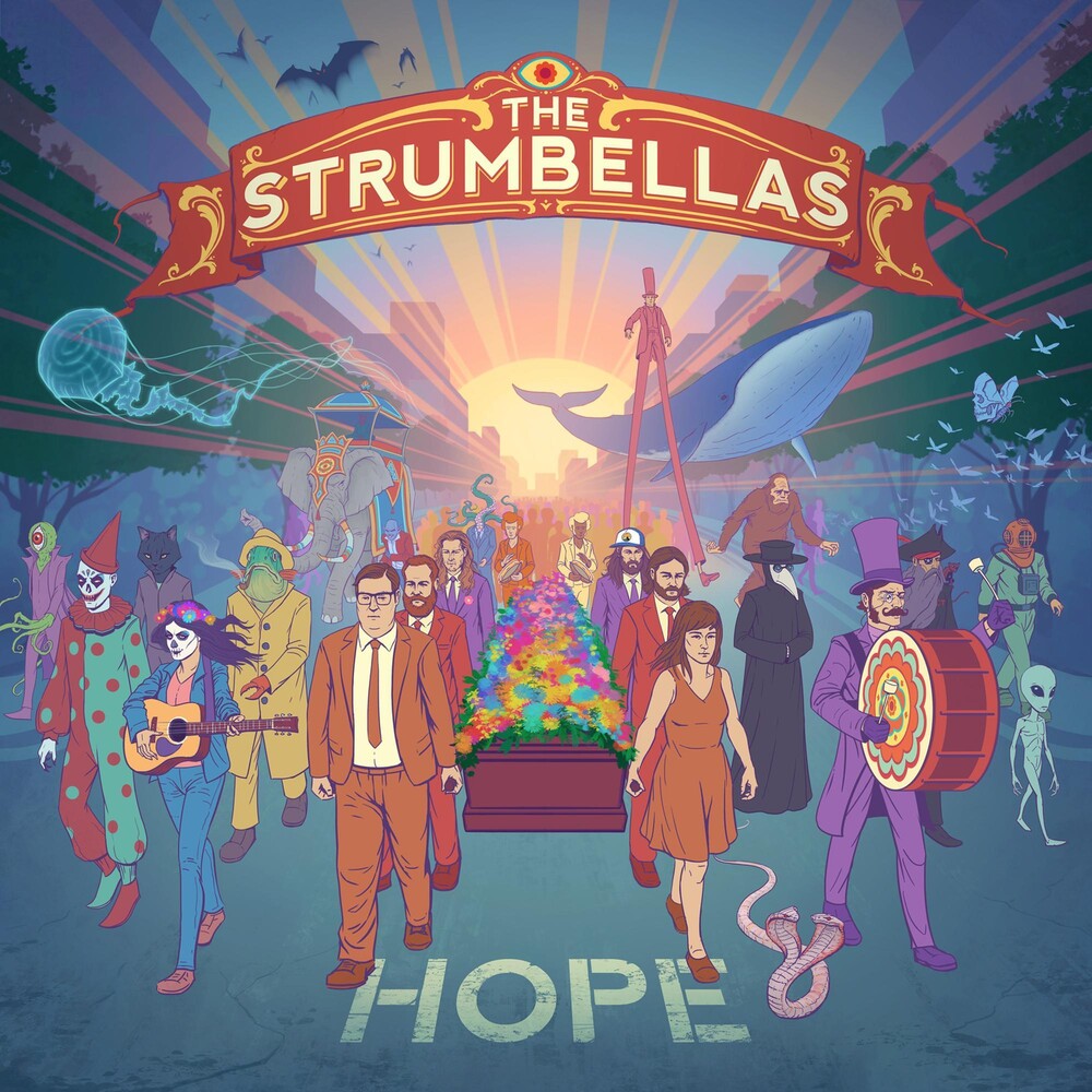the album cover for The Strumbellas - Hope