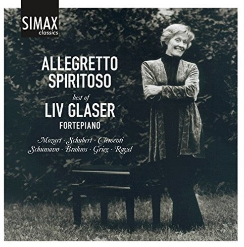 the album cover for Liv Glaser - Allegretto Spiritoso