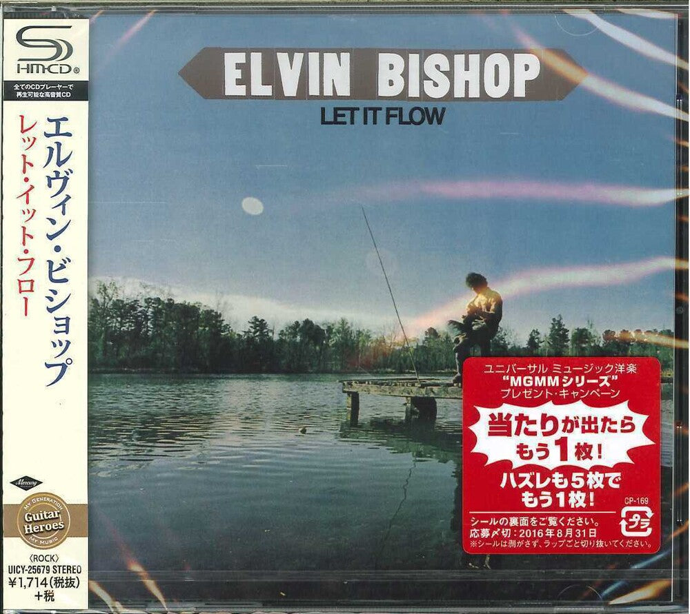 the album cover for Elvin Bishop - Let It Flow (SHM-CD)