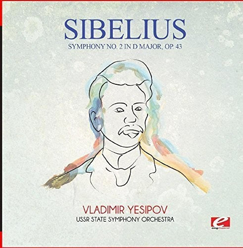 the album cover for USSR State Symphony Orchestra - Symphony No. 2 in D Major Op. 43