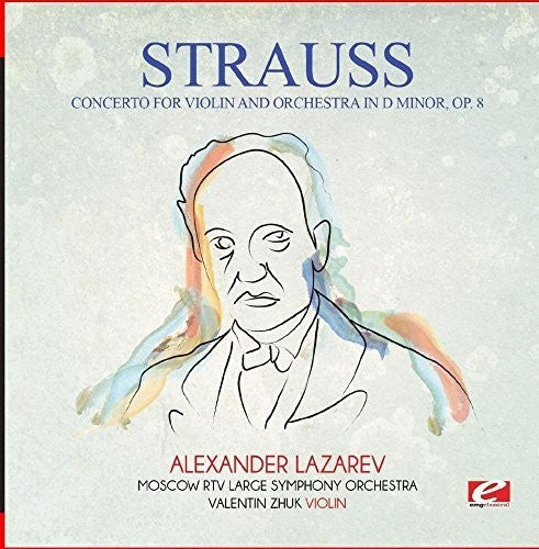 the album cover for Moscow RTV Large Symphony Orchestra - Concerto for Violin & Orchestra in D Minor Op. 8