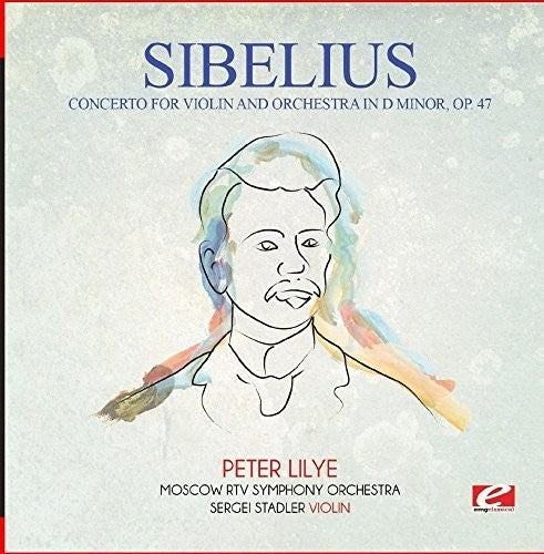 the album cover for Moscow RTV Symphony Orchestra - Concerto for Violin & Orchestra in D Minor Op. 47