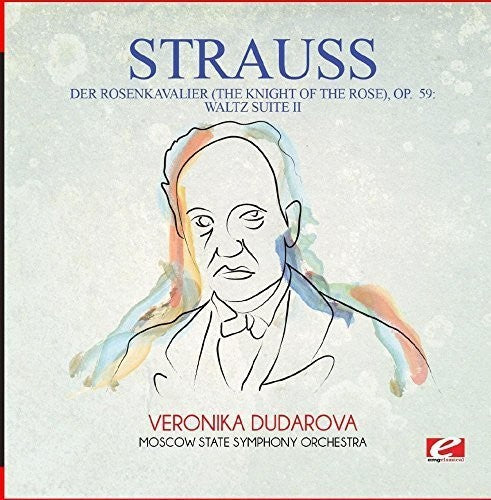 the album cover for Moscow State Symphony Orchestra - Der Rosenkavalier (The Knight of the Rose) Op. 59