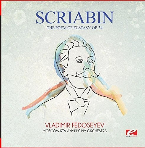 the album cover for Moscow RTV Symphony Orchestra - Poem of Ecstasy Op. 54