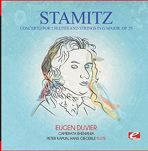 the album cover for Stamitz - Concerto for 2 Flutes & Strings in G Major Op. 29