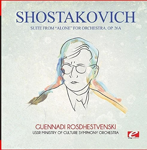 the album cover for USSR Ministry of Culture Symphony Orchestra - Suite from Alone for Orchestra Op. 26A