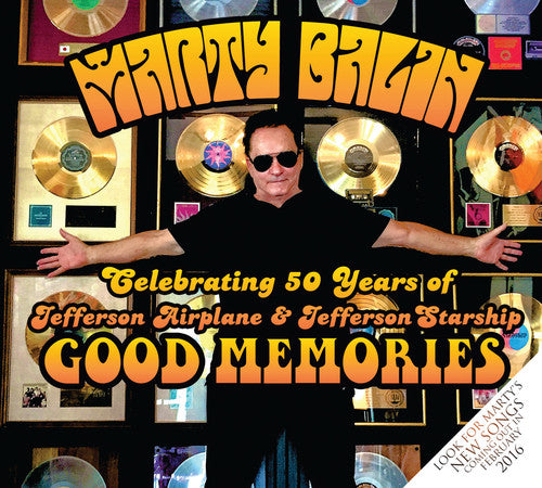 the album cover for Marty Balin - Good Memories