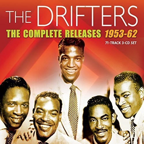 the album cover for The Drifters - Complete Releases 1953-62