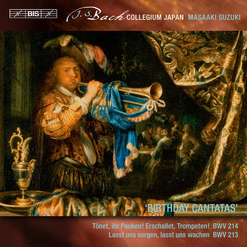 the album cover for J Bach S / Bach Collegium Japan / Worner - Bach: Secular Cantatas & Birthday Cantatas, Vol. 5