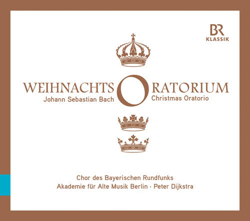 the album cover for J Bach S / Chor Des Bayerischen Rundfunks - Bach: Christmas Oratorio