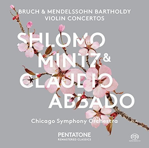 the album cover for Bruch / Shlomo Mintz / Clifford Benson - Bruch & Mendelssohn: Violin Concertos