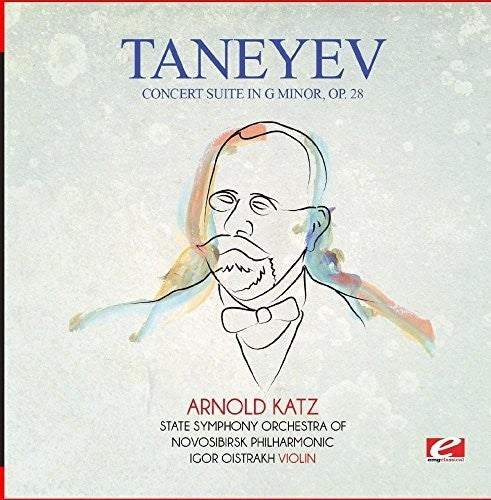the album cover for State Symphony Orchestra of Novosibirsk Philharmonic - Taneyev: Concert Suite in G Minor, Op. 28