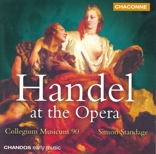 the album cover for Collegium Musicum 90 - Handel at the Opera