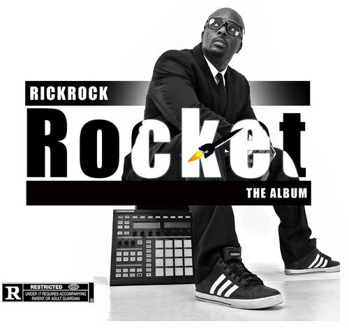 the album cover for Rick Rock - Rocket The Album [Digipak]