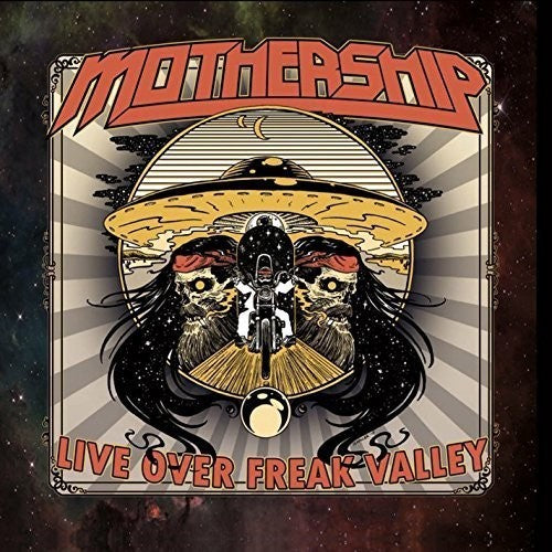 the album cover for Mothership - Live Over Freak Valley