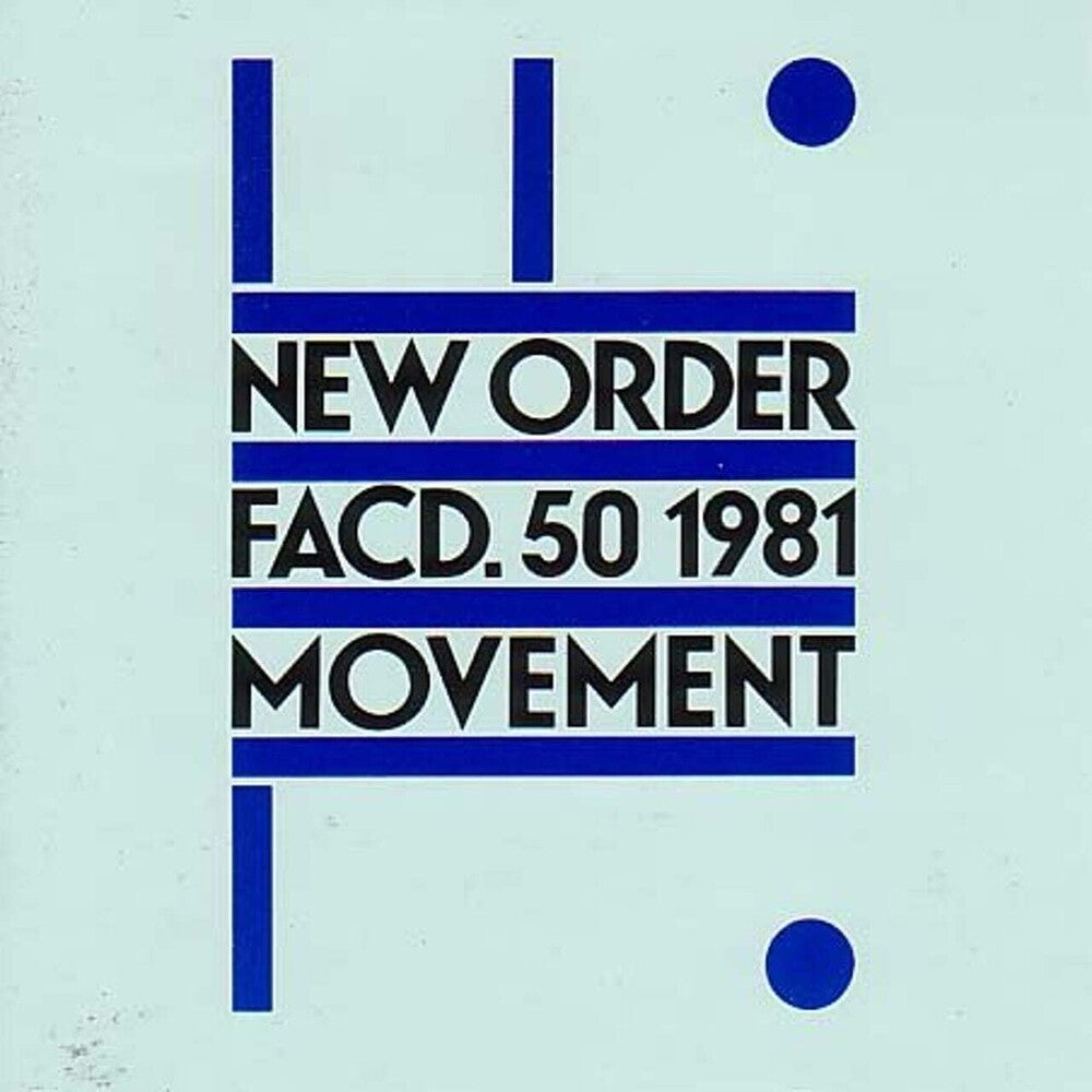 the album cover for New Order - Movement [180 Gram]