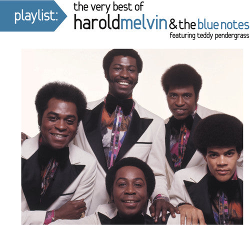 the album cover for Harold Melvin & The Blue Notes - Playlist: The Very Best Of Harold Melvin & The Blue Notes