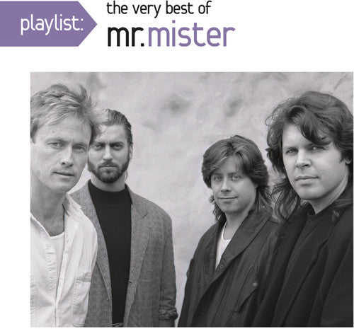 the album cover for Mr Mister - Playlist: The Very Best of Mr. Mister