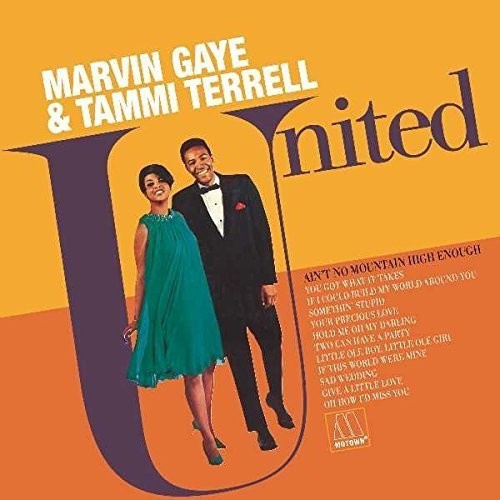 the album cover for Marvin Gaye - United (with Tammi Terrell) [LP]