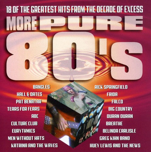the album cover for Pure Series - More Pure 80's