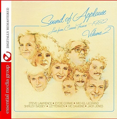 the album cover for Various Artists - Sound of Applause: Live From Cannes, France 1982 - Volume 2