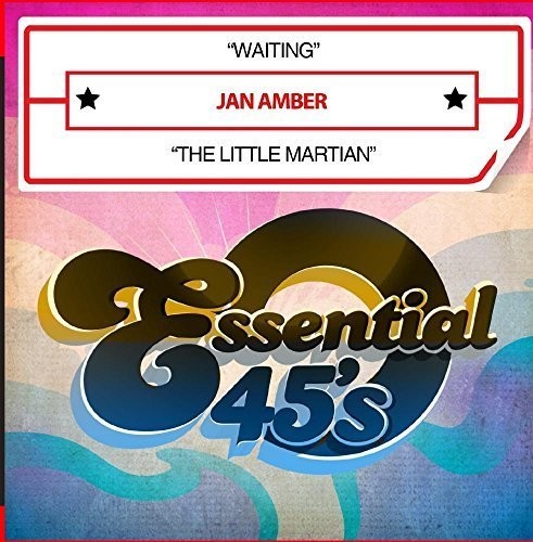 the album cover for Jan Amber - Waiting / the Little Martian