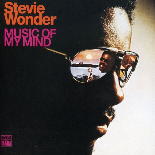 the album cover for Stevie Wonder - Music of My Mind