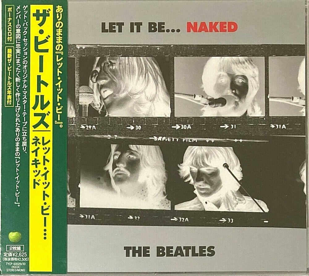 the album cover for The Beatles - Let It Be Naked