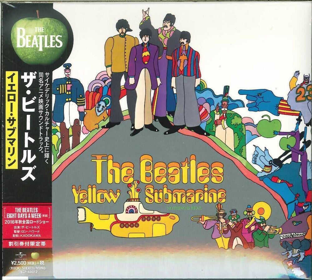 the album cover for The Beatles - Yellow Submarine