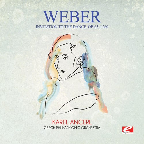 the album cover for Czech Philharmonic Orchestra - Weber: Invitation to the Dance, Op. 65, J.260