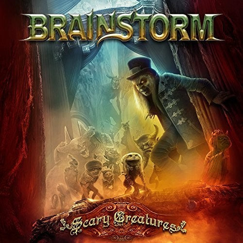 the album cover for Brainstorm - Scary Creatures