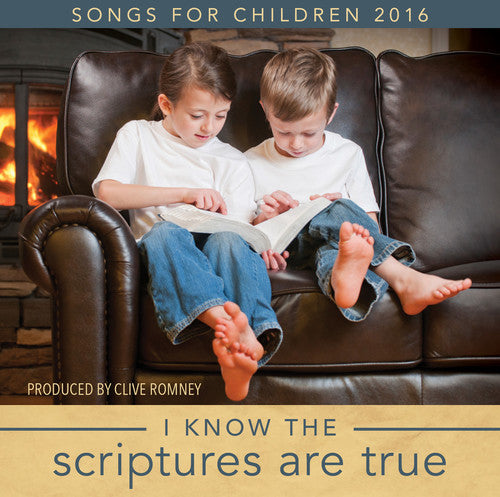 the album cover for Romney, Clive - I Know The Scriptures Are True: Songs For Children 2016