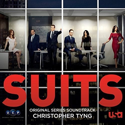 the album cover for Tyng, Christopher / O.S.T. - Suits (Original Series Soundtrack)