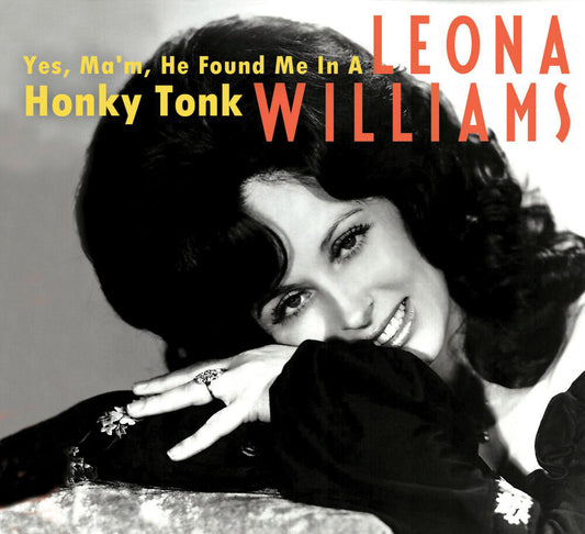 the album cover for Leona Williams - Yes Mam He Found Me In A Honky Tonk [Import]