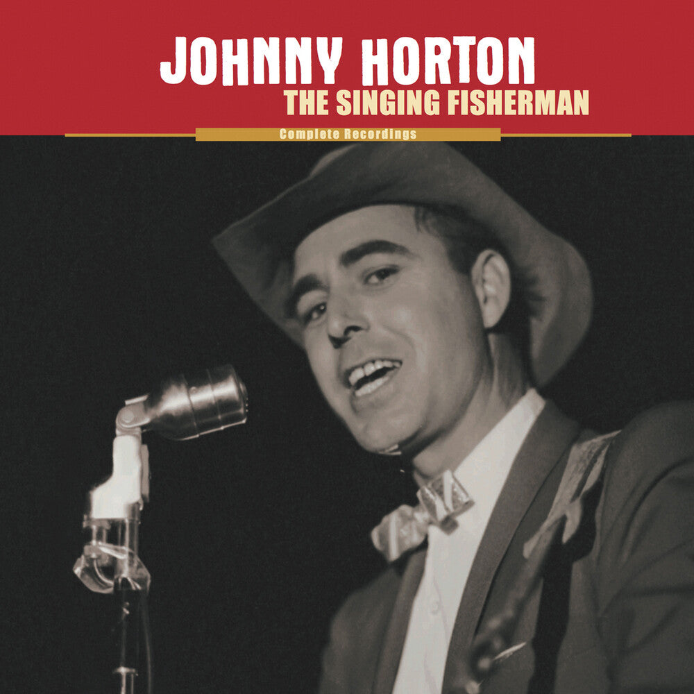 the album cover for Johnny Horton - Singing Fisherman