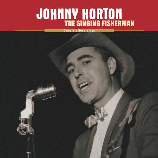 the album cover for Johnny Horton - Singing Fisherman