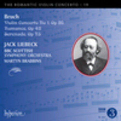 the album cover for M Bruch / Lieback,Jack / Brabbins,Martyn - Romantic Violin Concerto 19