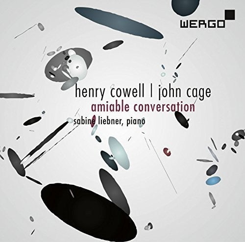 the album cover for J Cage / Liebner,Sabine - Amiable Conversation