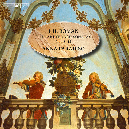 the album cover for Agrell / Paradiso - The 12 Keyboard Sonatas