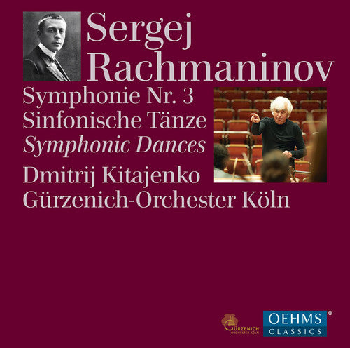 the album cover for Rachmaninov / Gurzenich Orchestra Of Cologne - Rachmaninov: Symphony No. 3